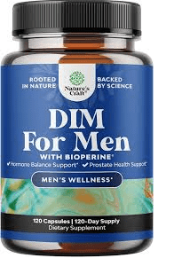 Advanced Diindolylmethane DIM Supplement for Men ,200mg,Natures Craft,120 Capsules