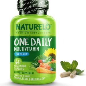 NATURELO One Daily Multivitamin for Men -  60 Capsules
