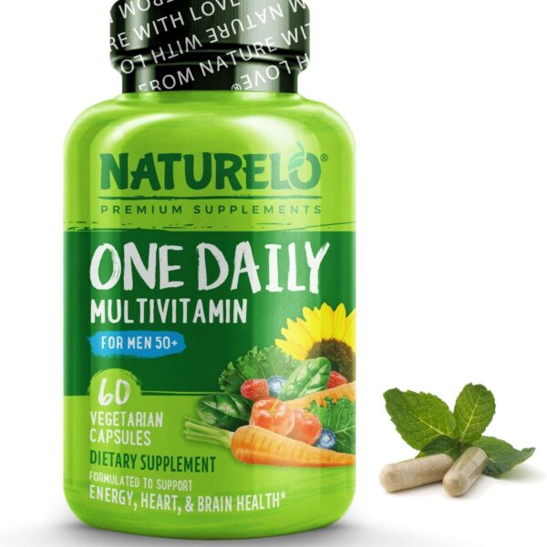 NATURELO One Daily Multivitamin for Men -  60 Capsules
