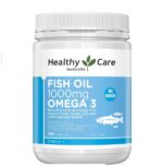 Healthy Care-Fish Oil 1000mg Omega 3 ,400 Capsules