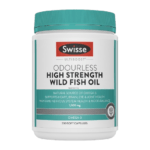 SWISSE,Odourless High Strength Wild Fish Oil 1500mg