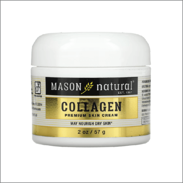 Mason Natural, Collagen Premium Skin Cream, 2 oz (57 g)