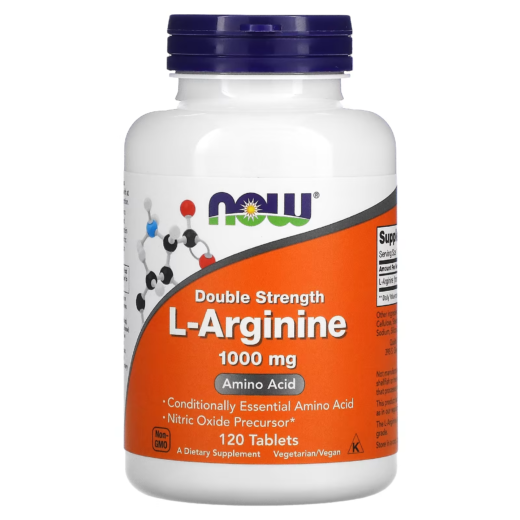 NOW Foods  L Arginine 1000 mg 120 Tablets